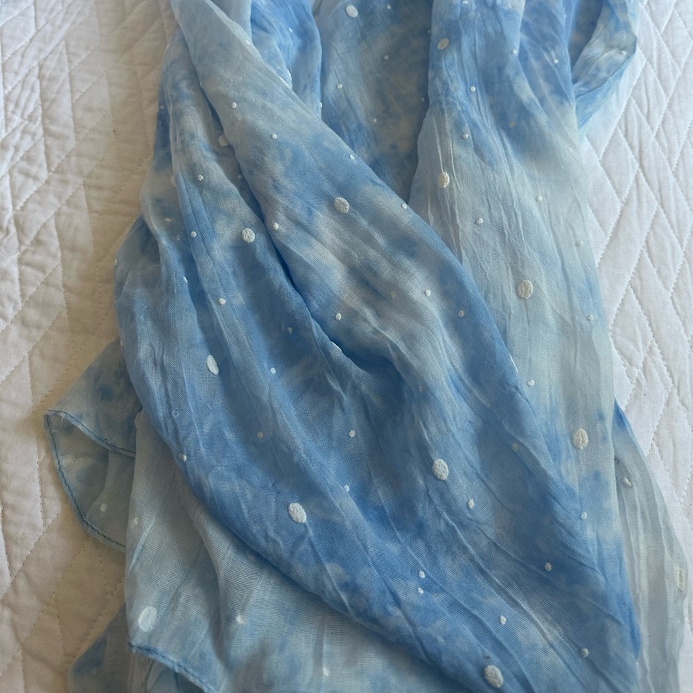***Blue scarf - Picture 9 of 13